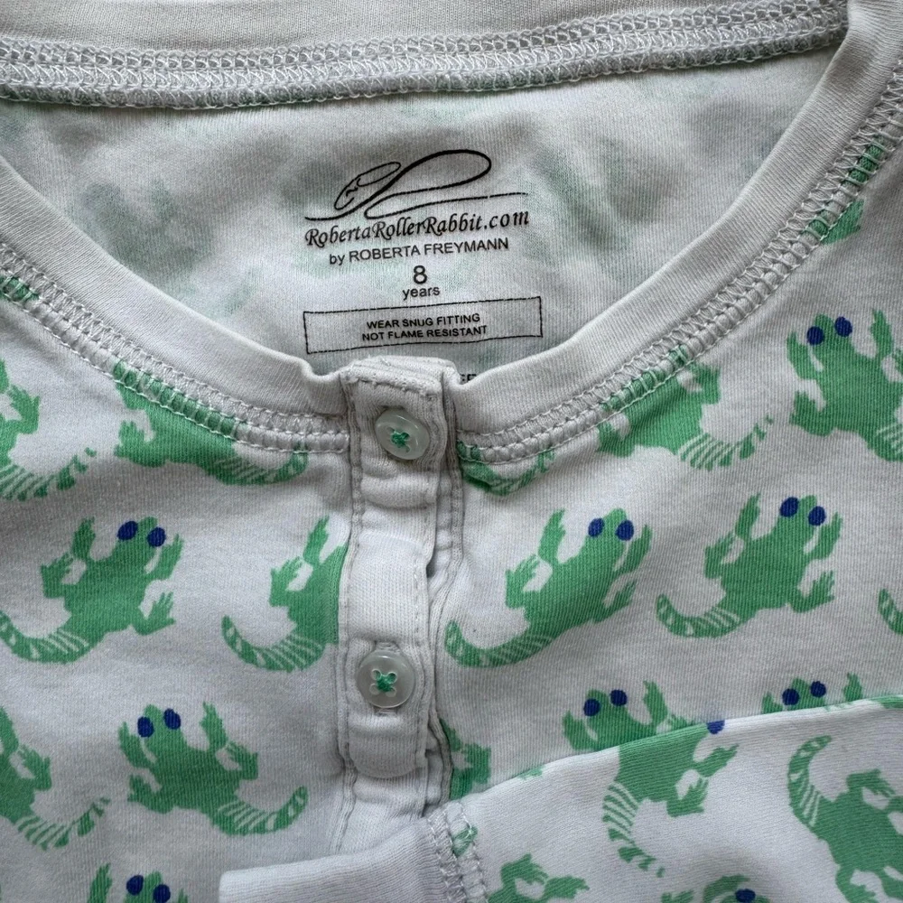 Roller Rabbit Lizard PJs 🦎 - Picture 2 of 2